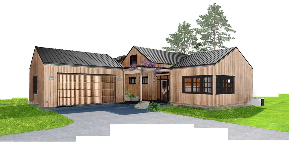 Scandinavian Farmhouse Vashon Island Green Building