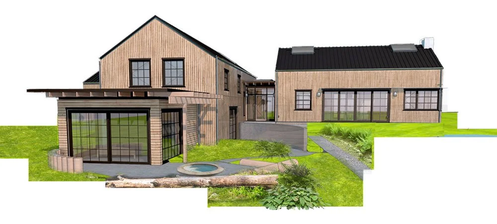 Scandinavian Farmhouse Vashon Island Green Building