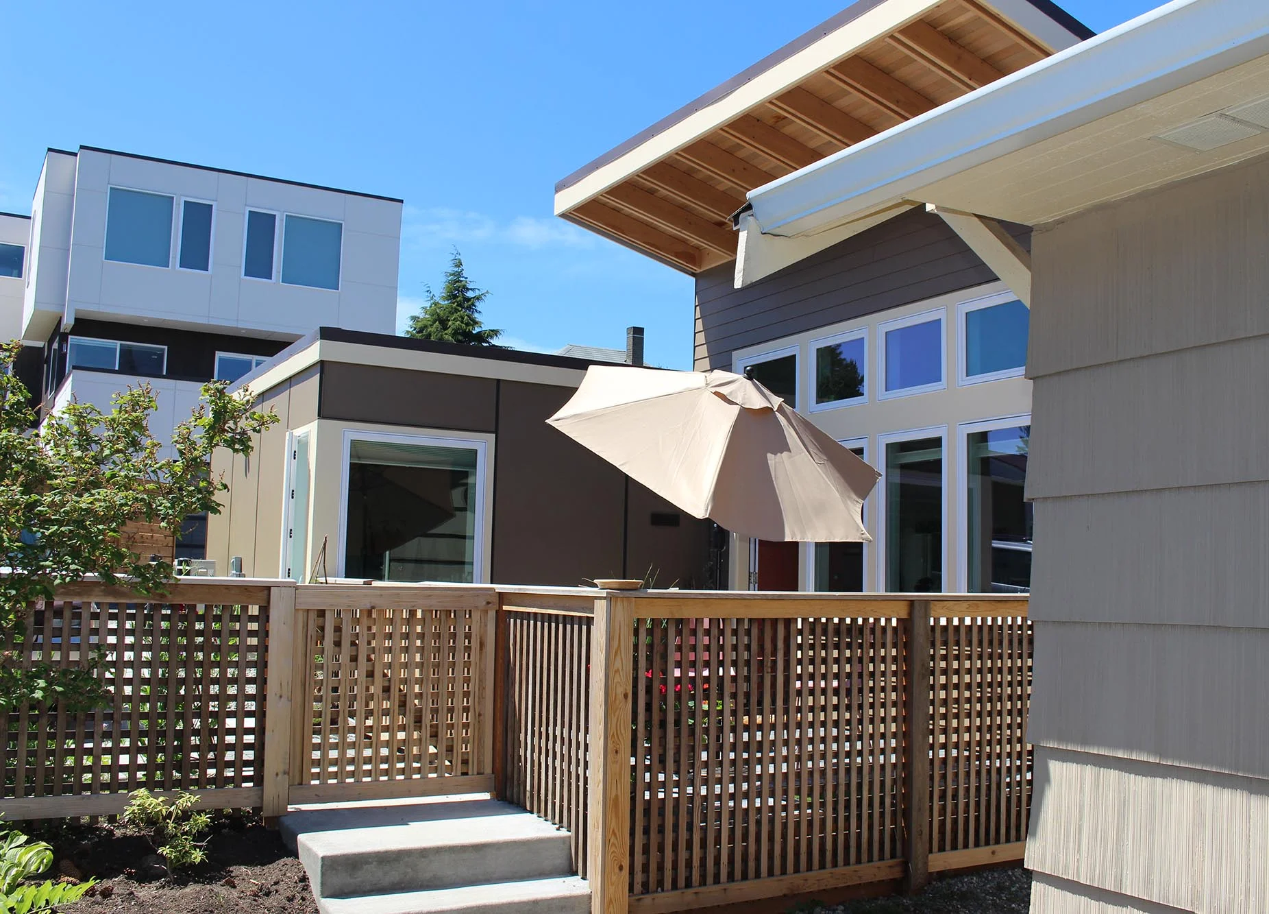 South-Facing Courtyard Passive House Backyard Cottage