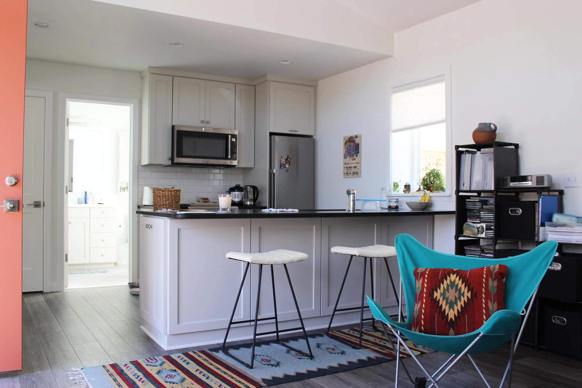 Interior Kitchen Backyard Cottage