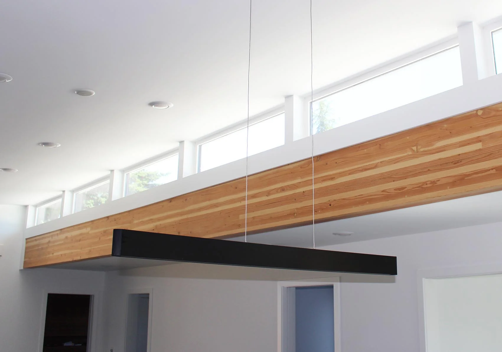 Glulam Beam Clerestory South Facing Light