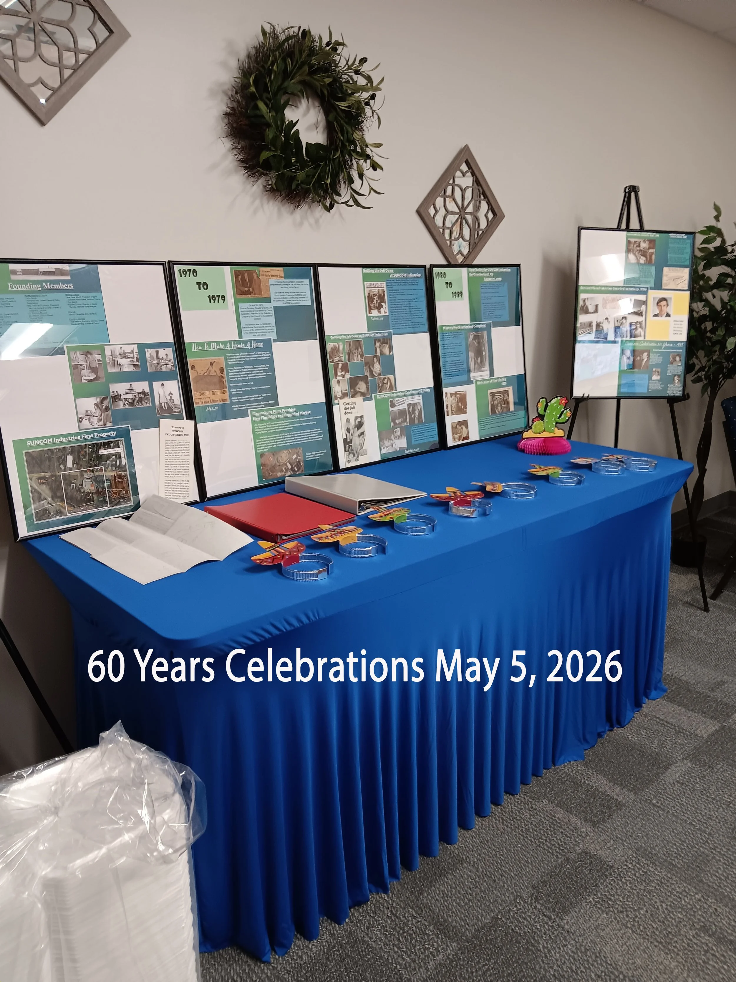 Suncom Celebrates 60 Years click to view photos