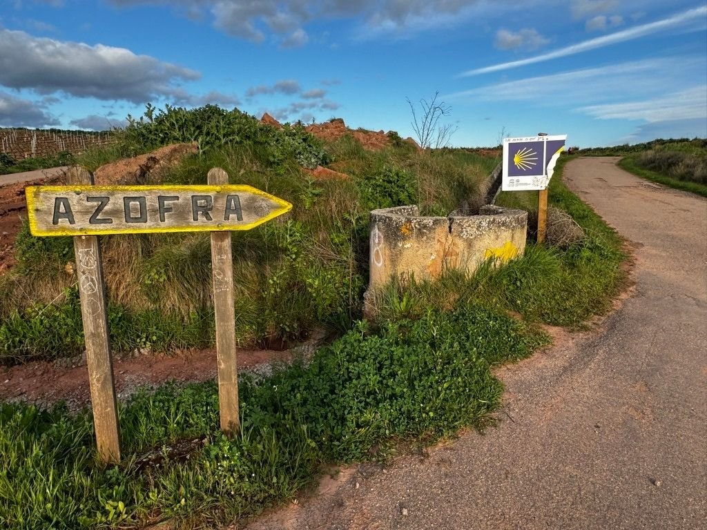 Waymarkers on Camino Frances