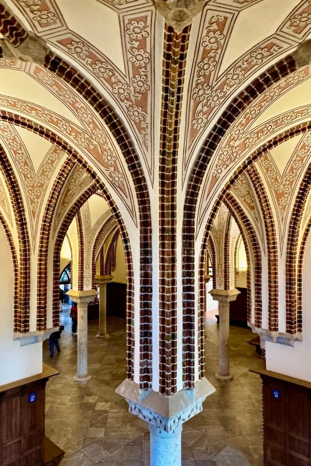Camino Francés Gaudi Palace Ceiling Detail