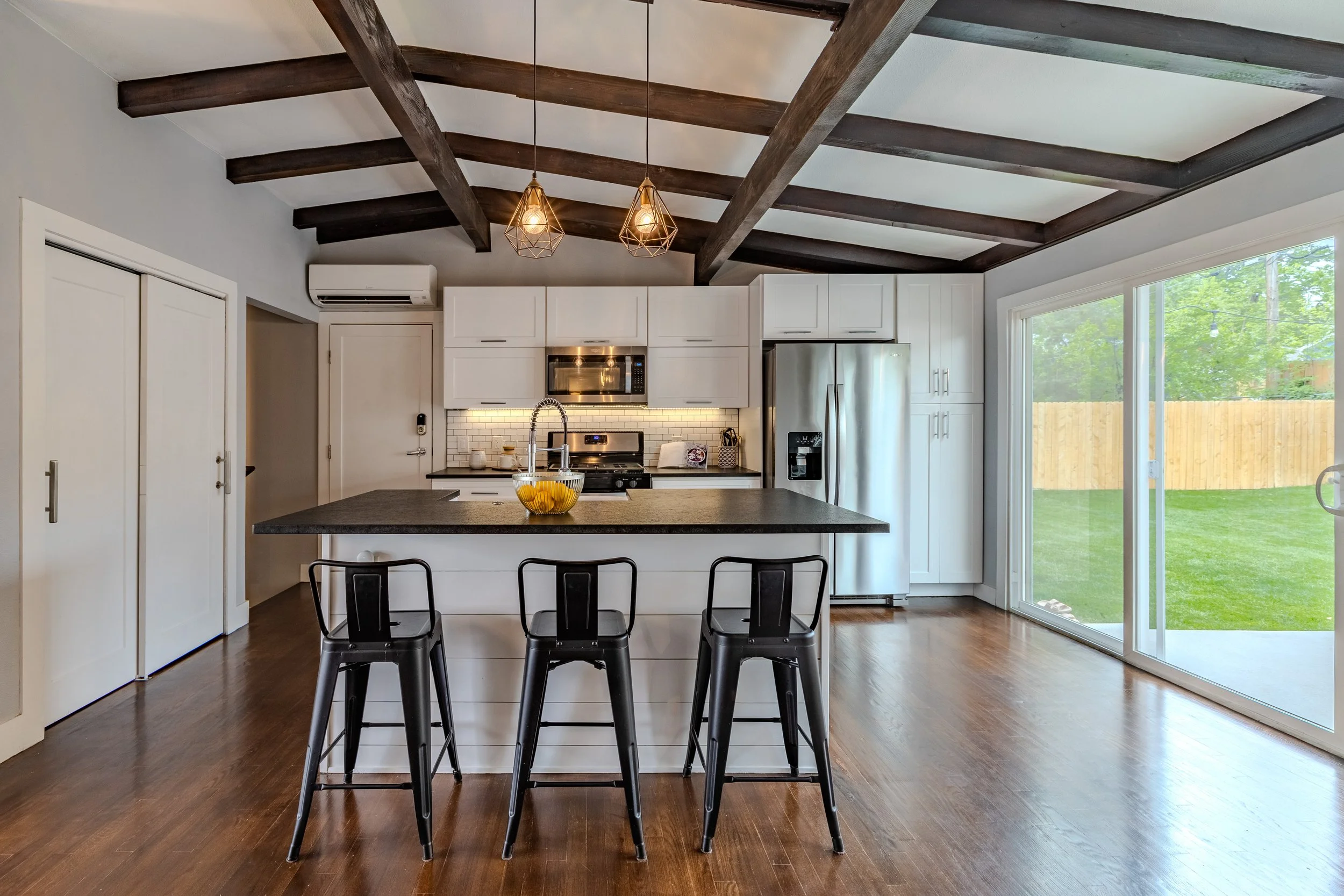 Kitchen inside a typical american home