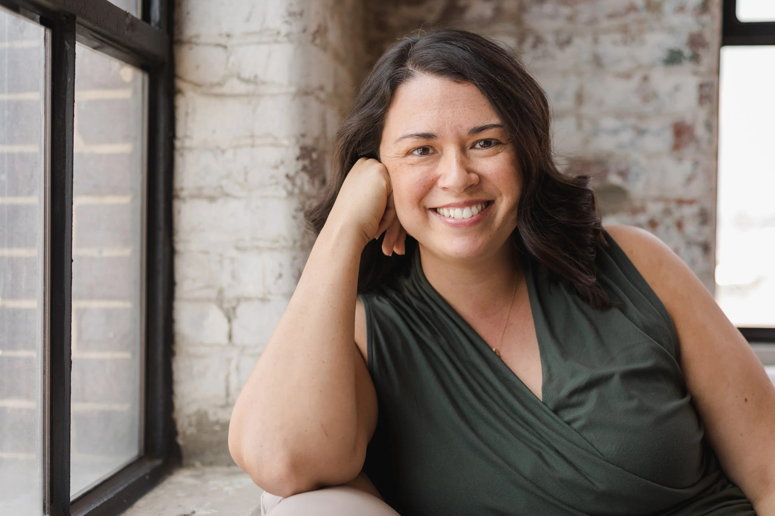 Portrait of Cristine Steele, specialized trauma therapist offering intensive therapy for overwhelmed mothers in West Seattle, WA.