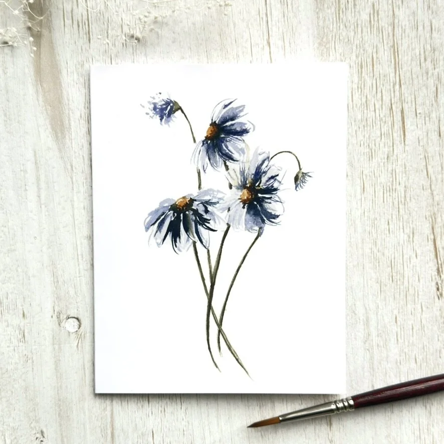Dancing Daisies Card