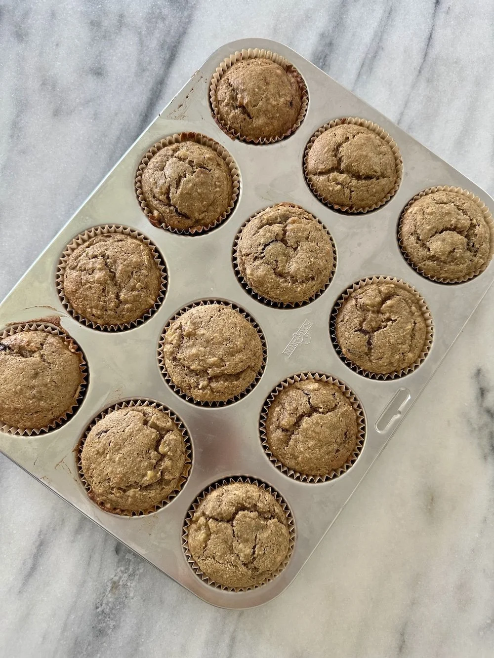 Banana Coconut Protein Muffins