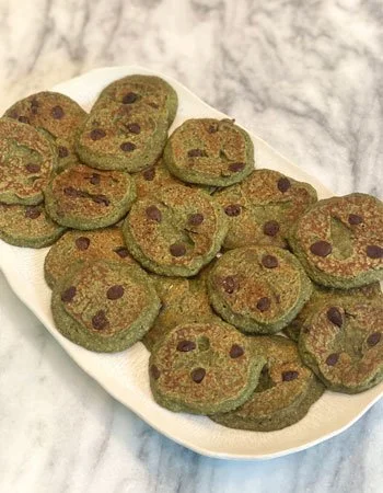 Banana Spinach Blender Pancakes