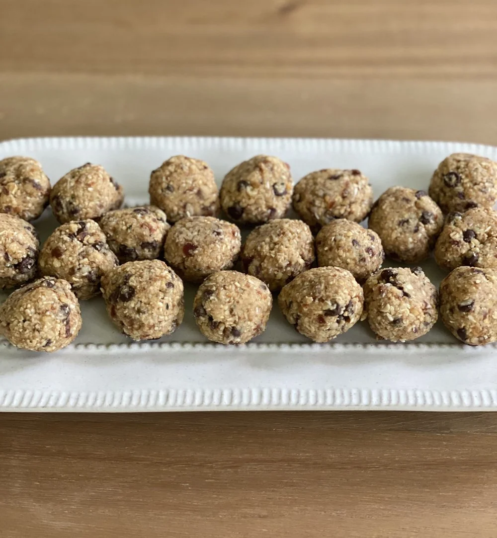 oatmeal cookie energy balls