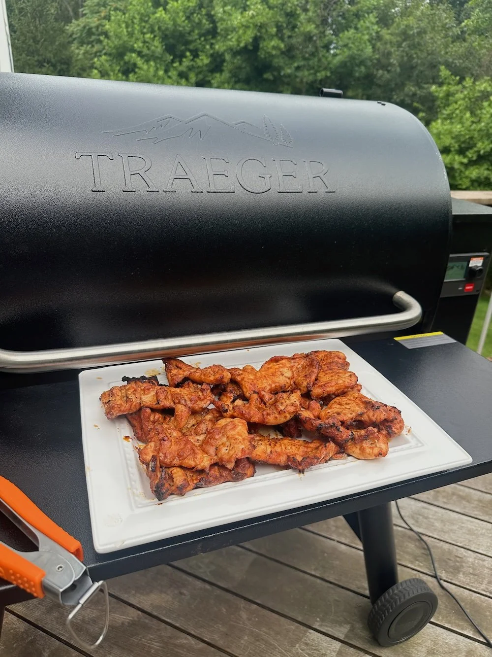 Smoked Chicken Thighs