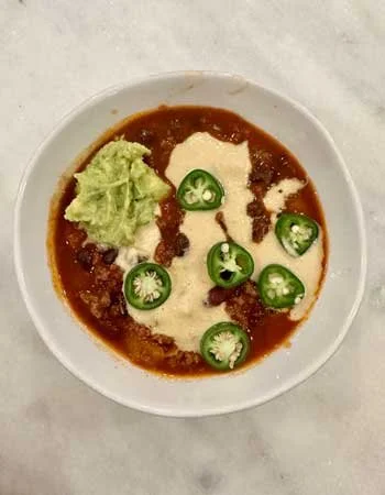 Smoky Beef and Bean Chili