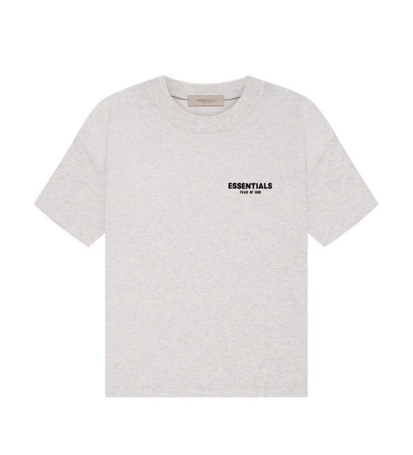 Fear of God Essentials  'Light Oatmeal" T-Shirt
