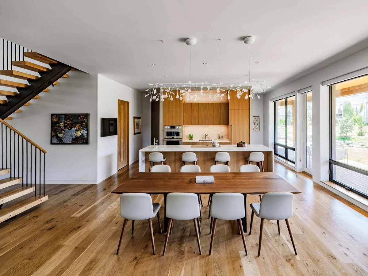 Every material was selected to eliminate off-gassing of harmful chemicals.