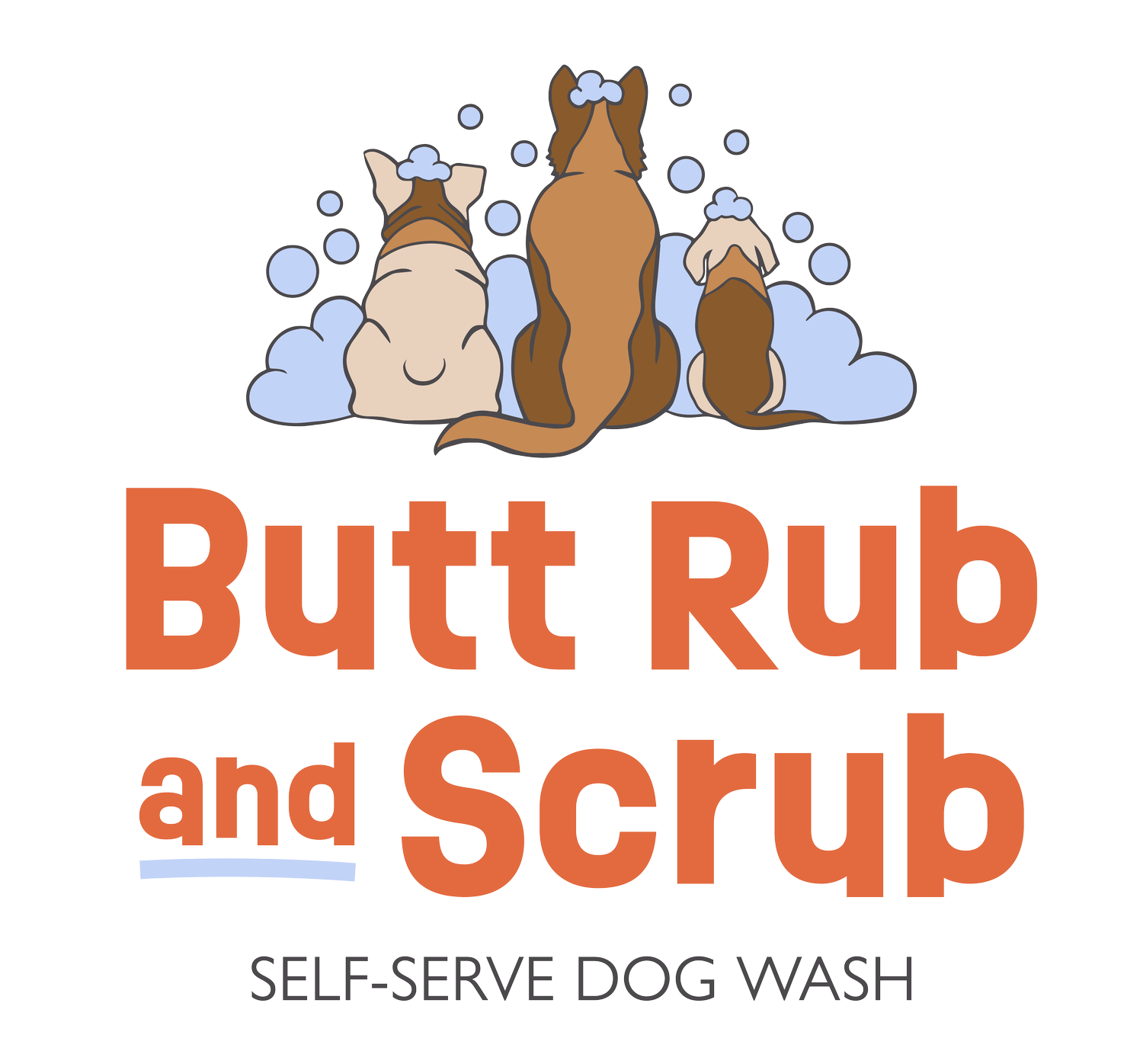 Butt Rub &amp; Scrub Self-Serve Dog Wash