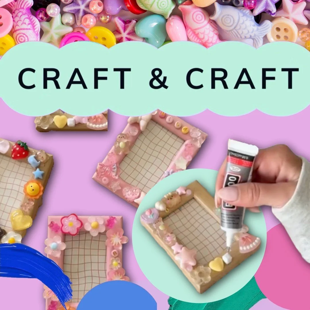 🍺CRAFT &amp; CRAFT🎨
✨ Monday - 4/13 ✨
🕖 7-9pm
📍 Celestial Beerworks
👍 RSVP via FB Groups or SHOW UP!
@celestialbeerworks

April Theme: Embellished Picture Frames!

Bring an old picture frame that needs some love or pick up one at the local thrif