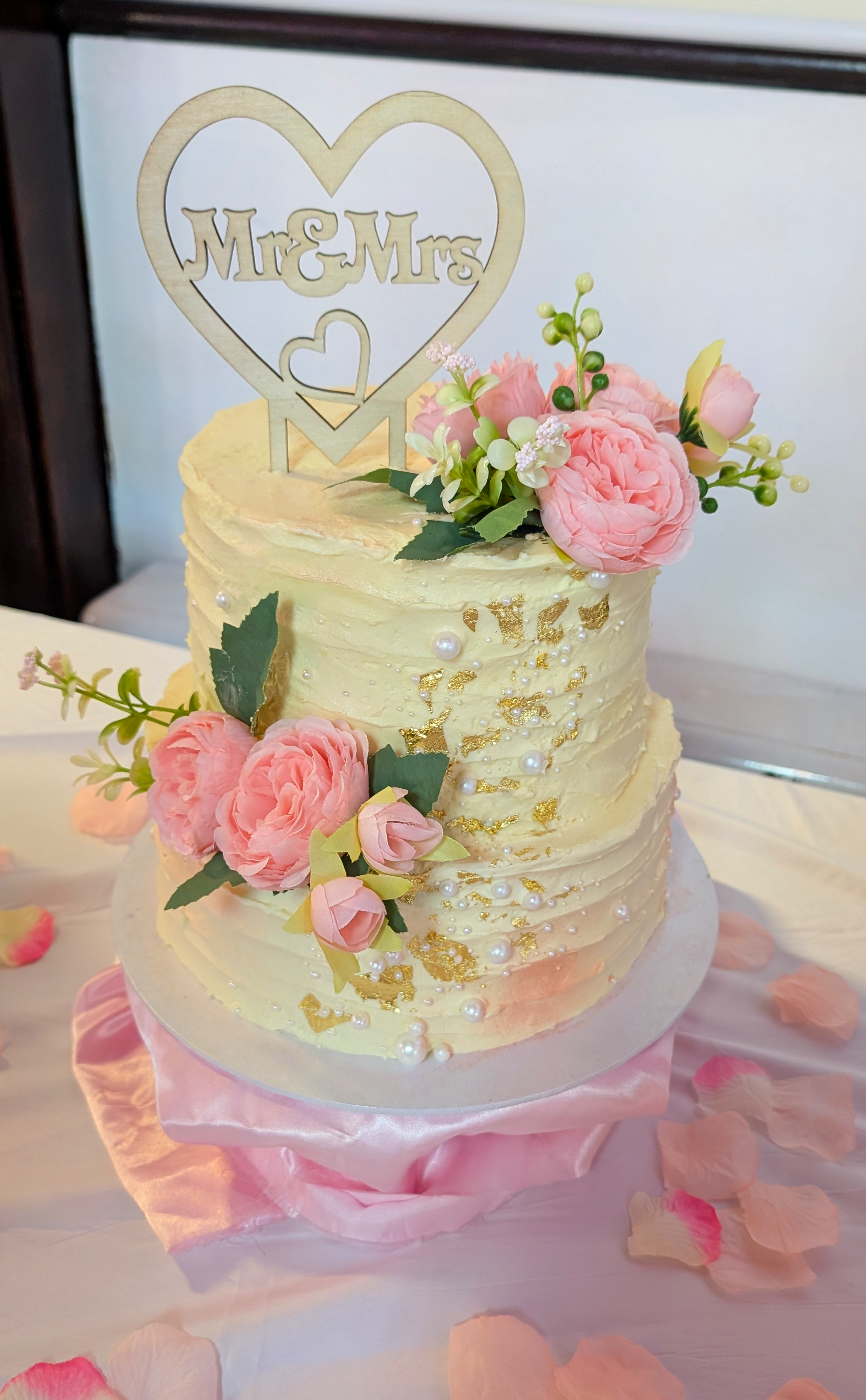 Wedding Cake & First Cake Order