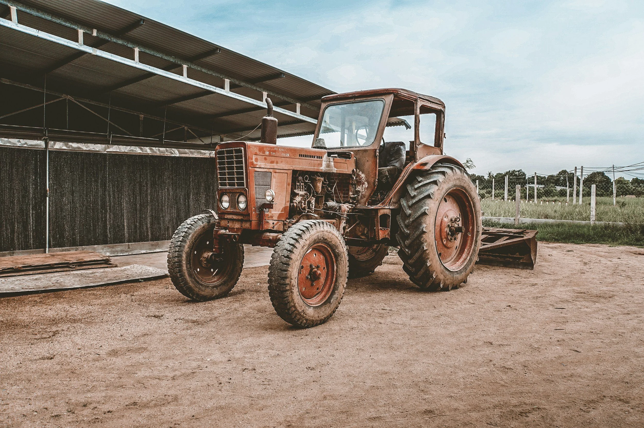 Grant funding can be used to replace aging farm infrastructure such as tractors, combines, and processing equipment.