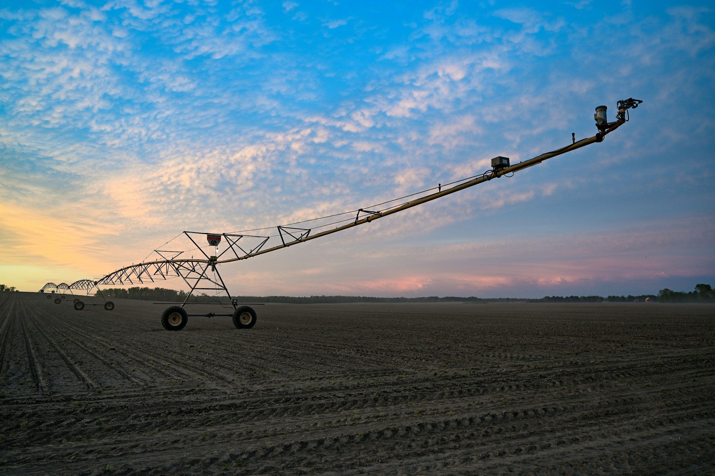 Irrigation systems, pivots, sprinklers, drip and micro irrigation. Grants exist for all of these upgrades as well as pumping stations, diversions, and water control structures.
