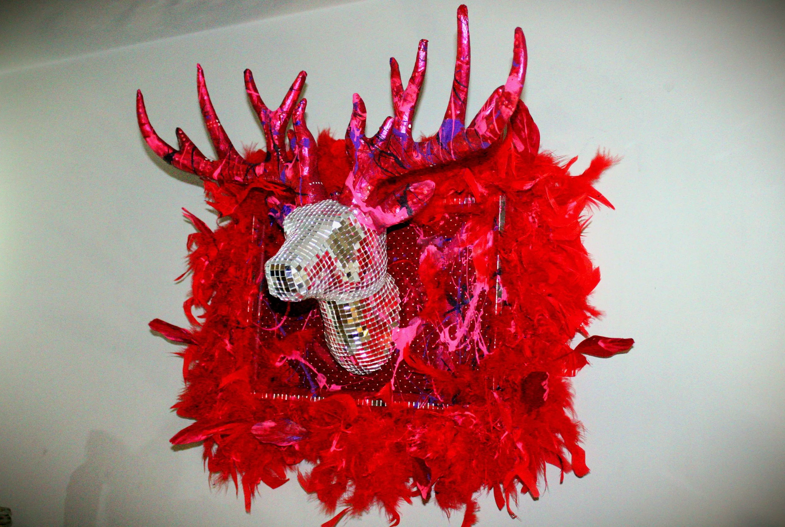 Neon Splash Disco Stag