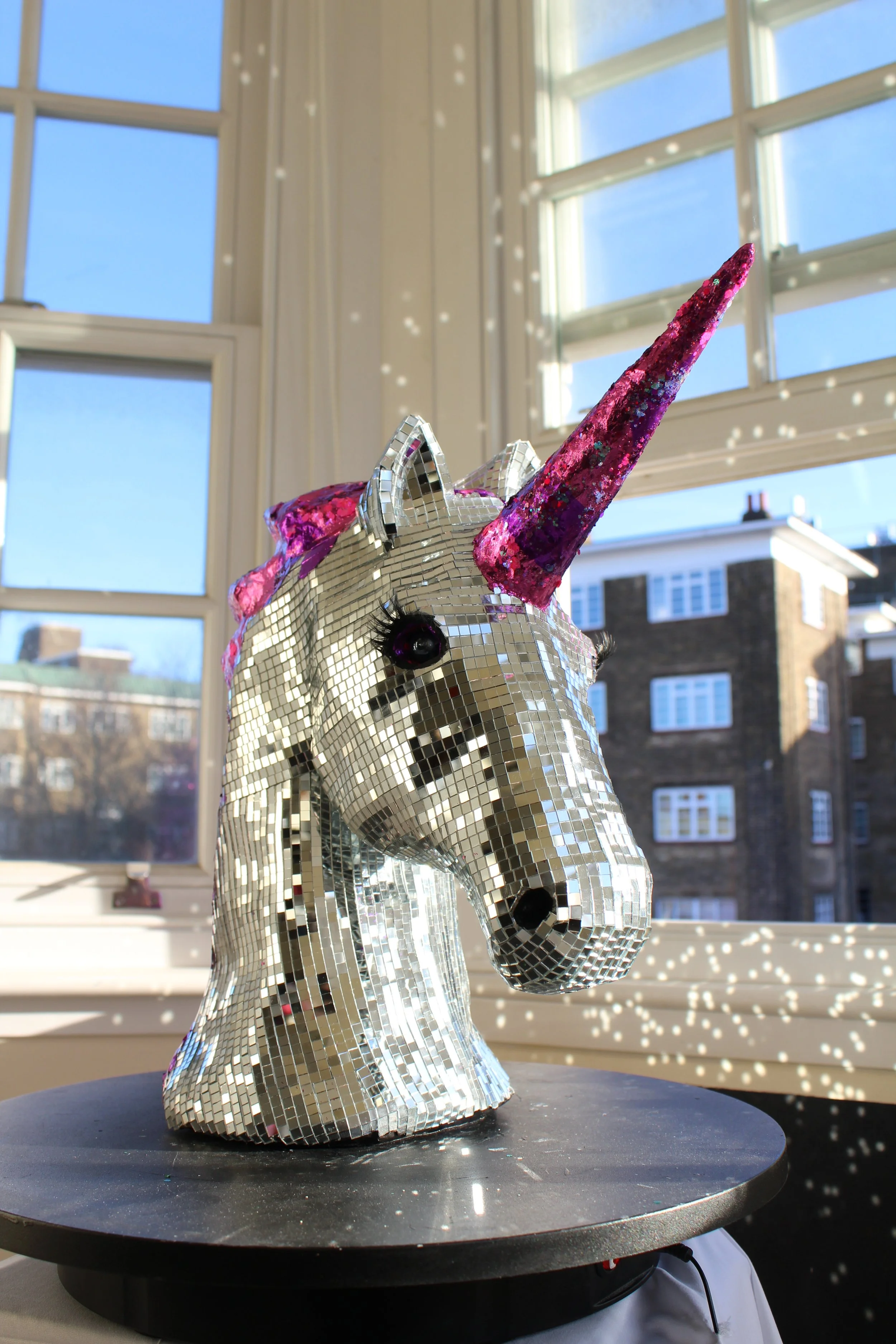 Disco Unicorn Head