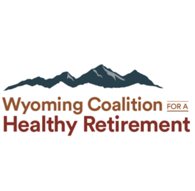 Logo for the Wyoming Coalition for a Healthy Retirement