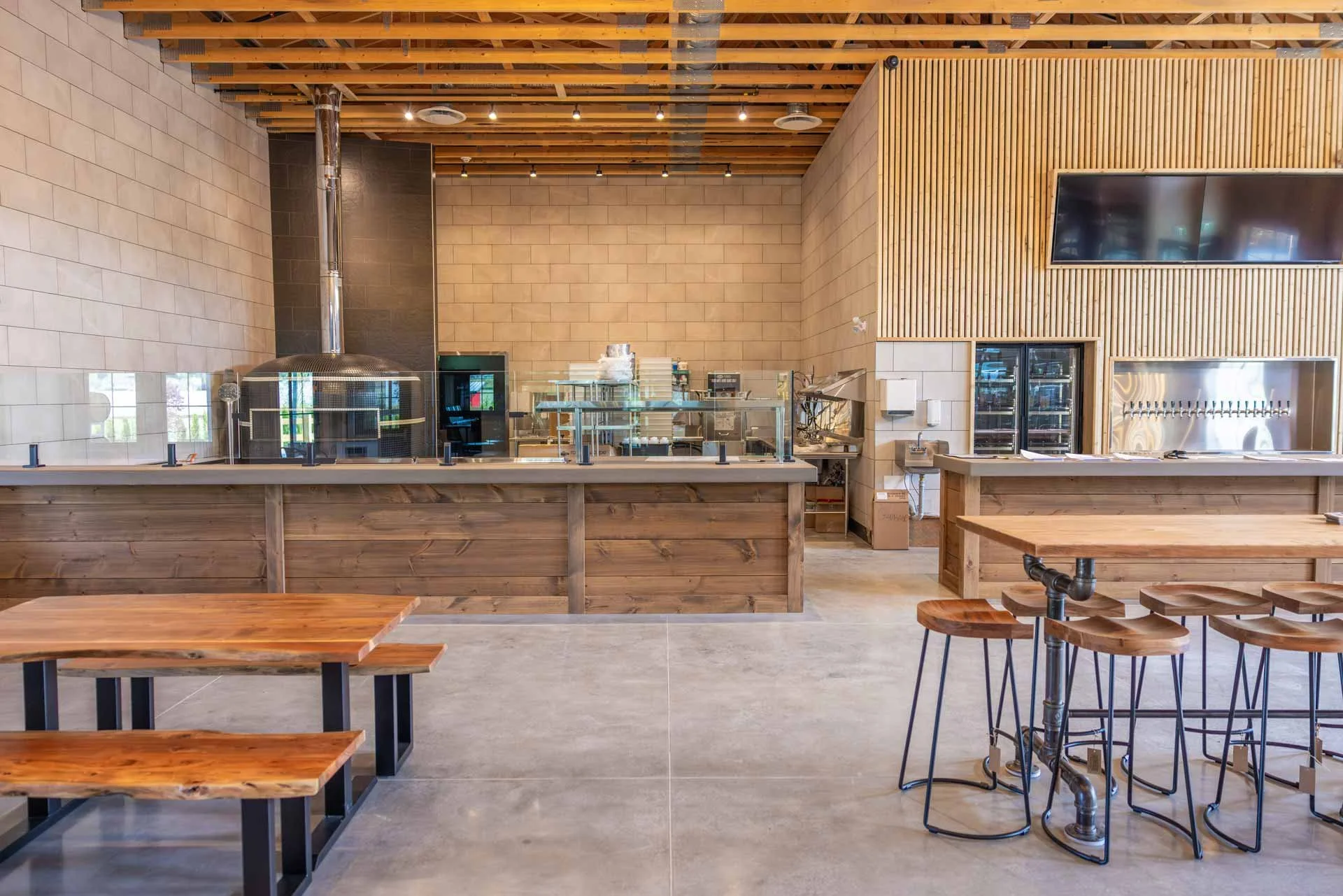 Concrete Finishing for Restaurants, Commercial Concrete Specialists Fraser Valley