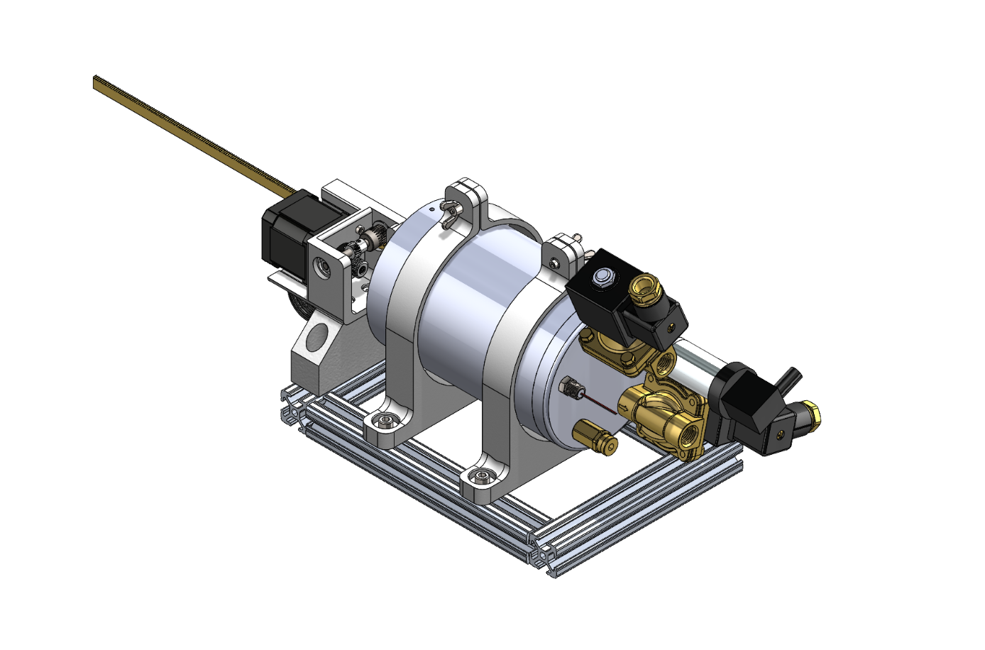Water Condensation Module for Asteroid Mining