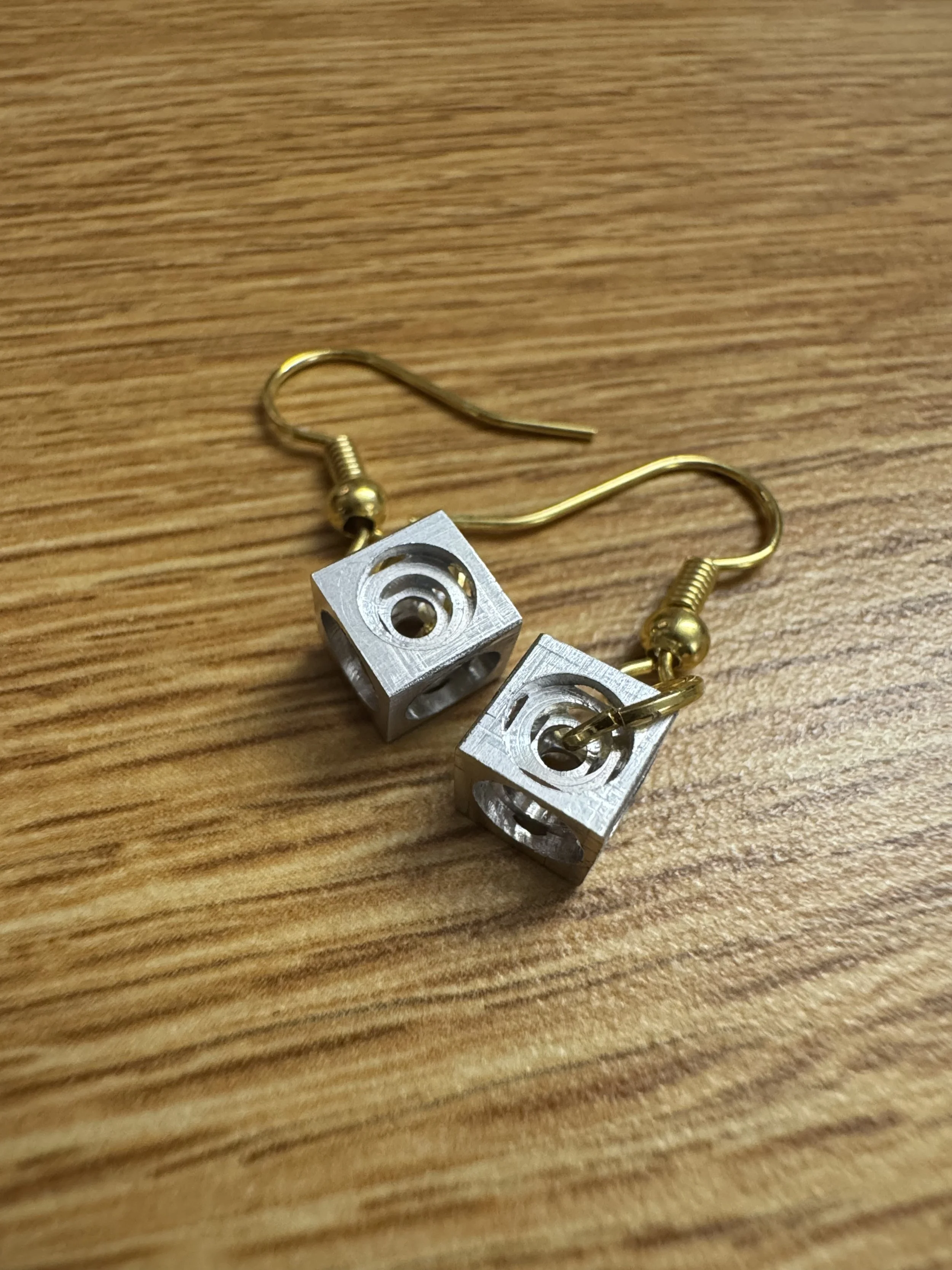 Turner's Cube Earrings