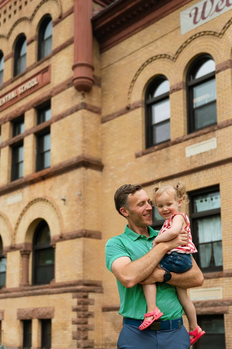 Family at Central School