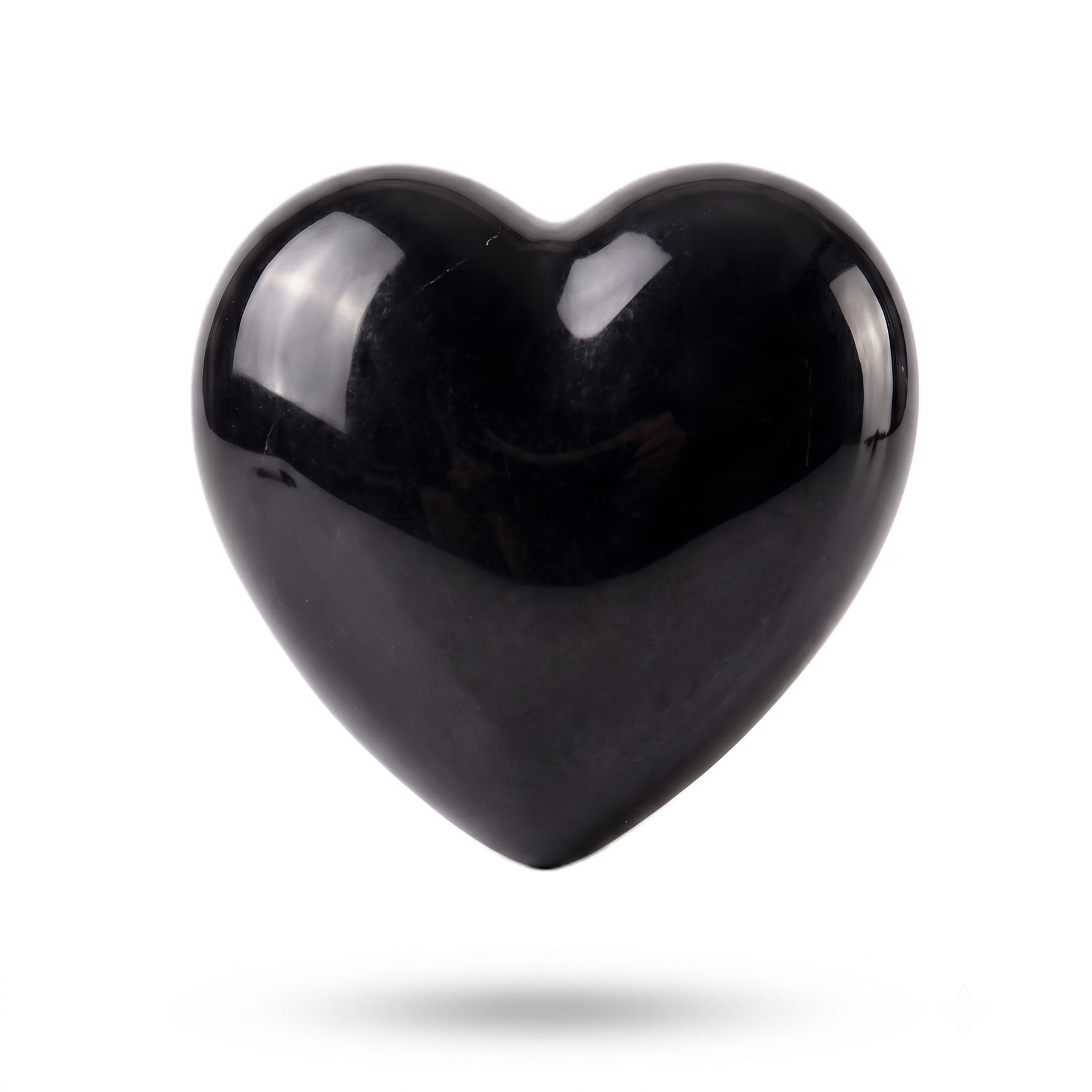 CORAZÓN MARMOL NEGRO
