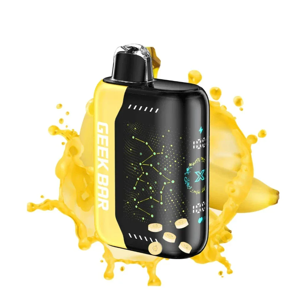 Geek Bar Pulse 5% Disposable – Banana Ice [TX Compliant Version]