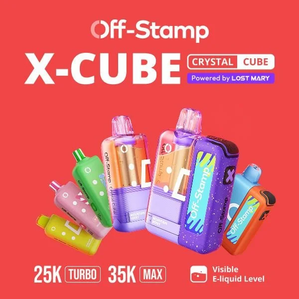 Off- Stamp X Cube 35k Puff Diposable Nicotine Vape