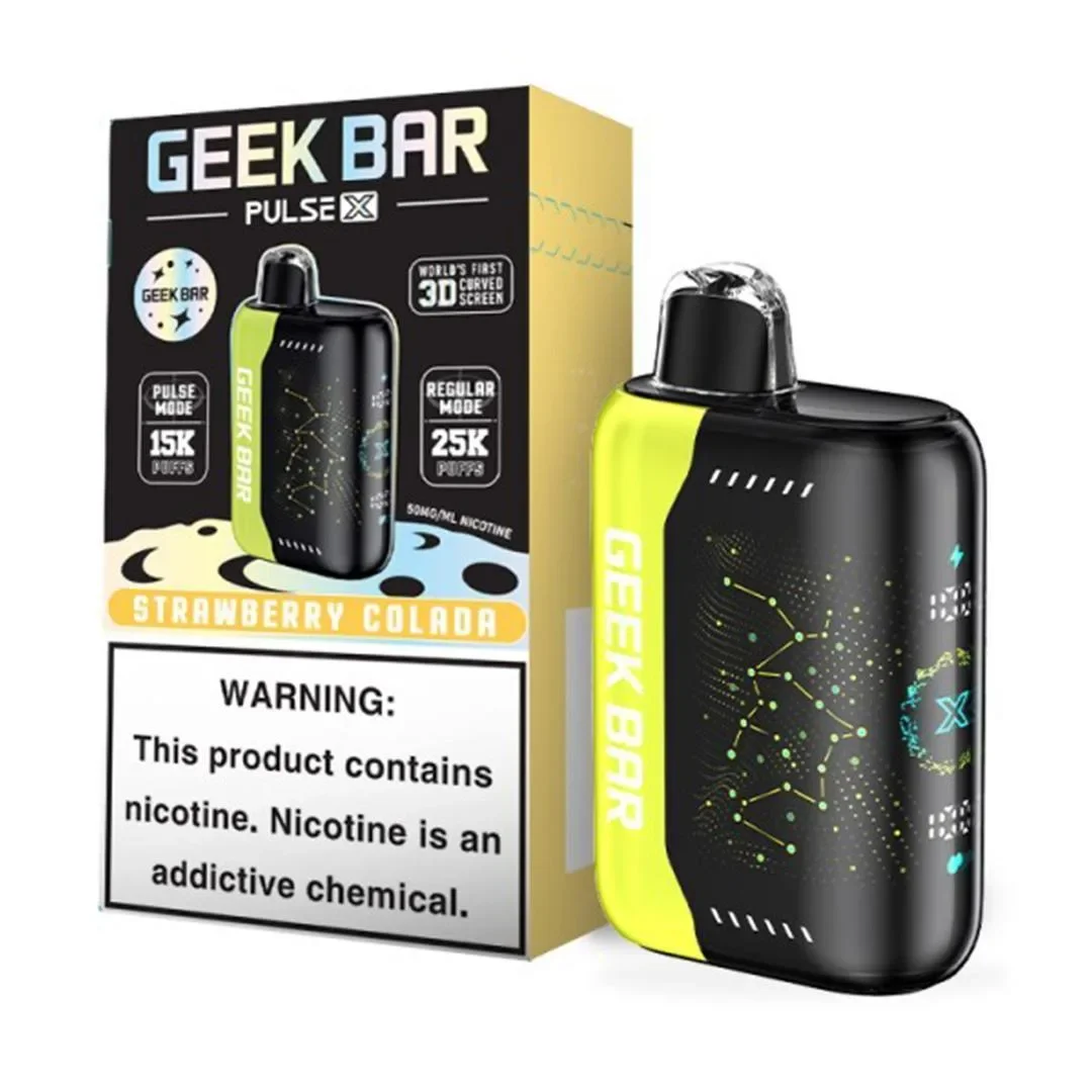 Geek Bar Pulse X 5% Disposable – Strawberry Colada [TX Compliant Version]