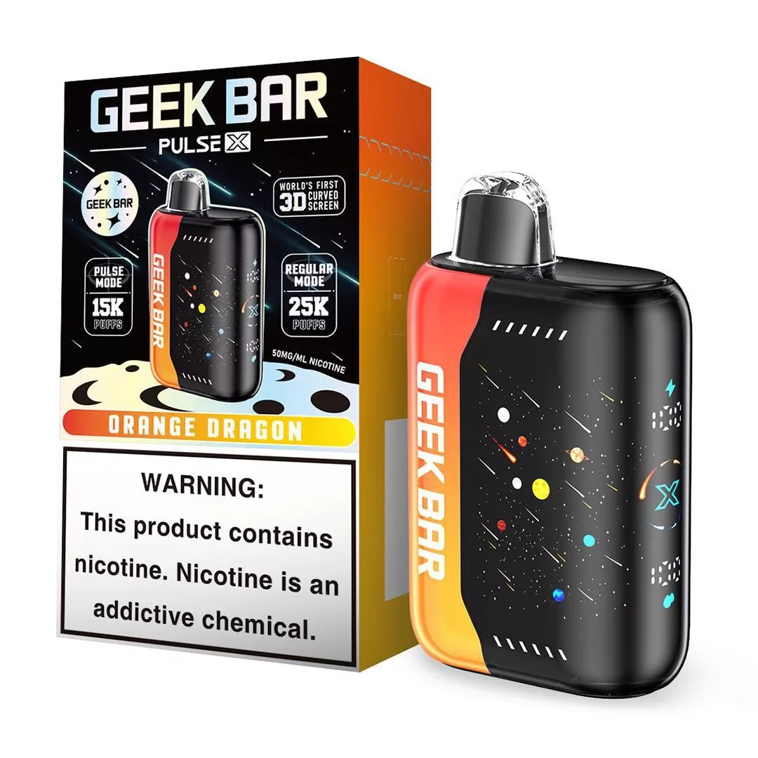 Geek Bar Pulse X 5% Disposable – Orange Dragon [TX Compliant Version]
