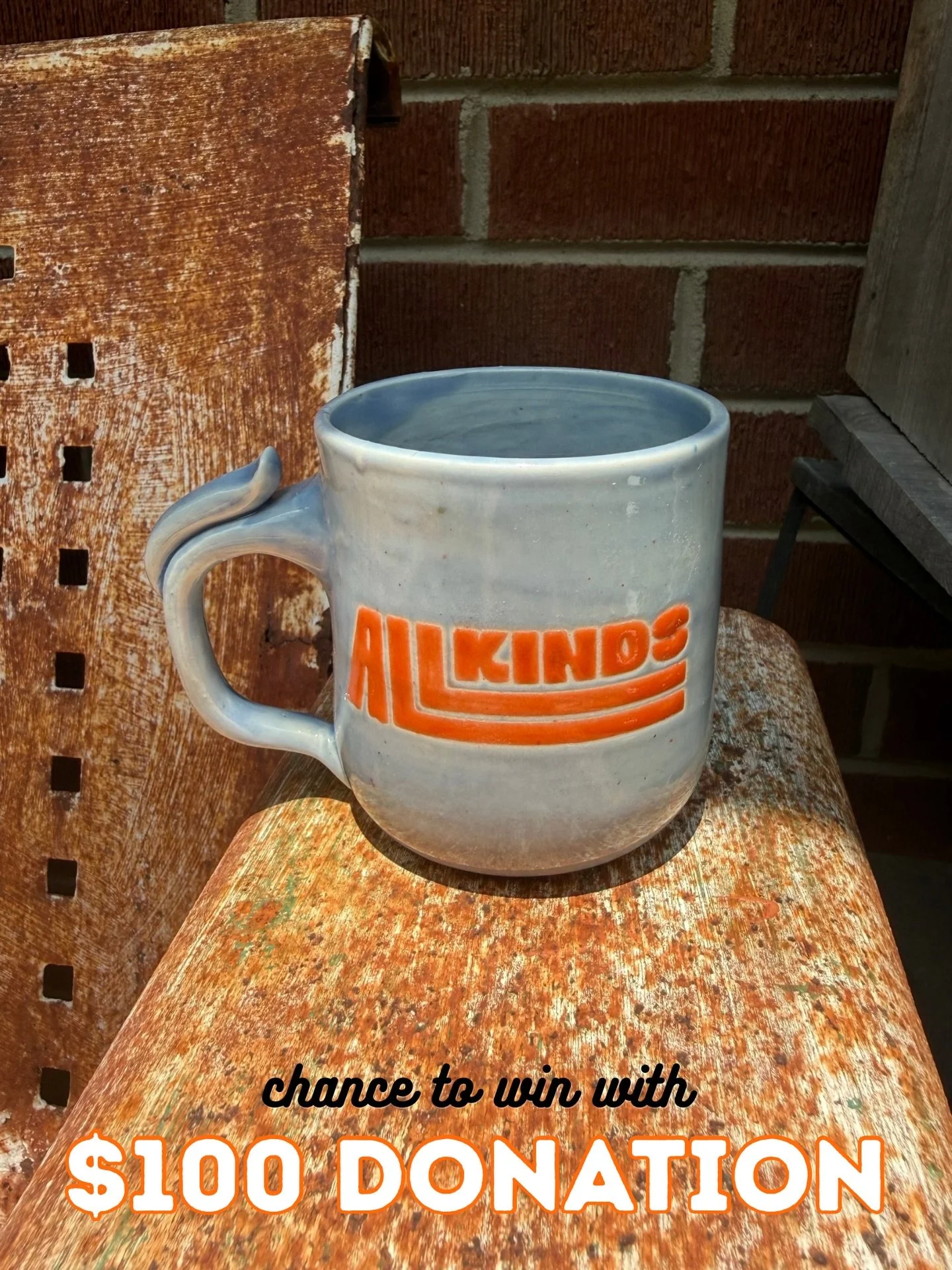 We&rsquo;ve only got 7 days left on our Kickstarter and a ways to go to reach our goal, so we&rsquo;re sweetening the pot(tery)!

One of our shop vendors - @potter.in.the.pines - made 7 of these gorgeous branded ceramic mugs, and we&rsquo;re going to