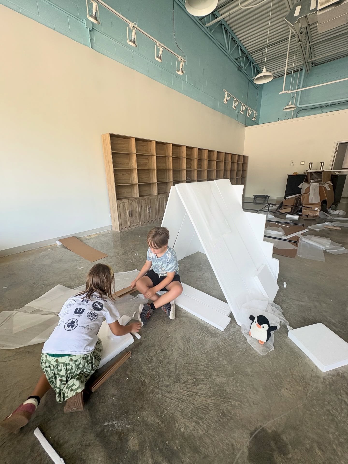 We tried enlisting the help of our kids to get some work done at @allkindsraleigh, but it turns out making a fort from leftover packaging is really the best use of their skills 😅

Thank you to everyone who has contributed to our Kickstarter so far -