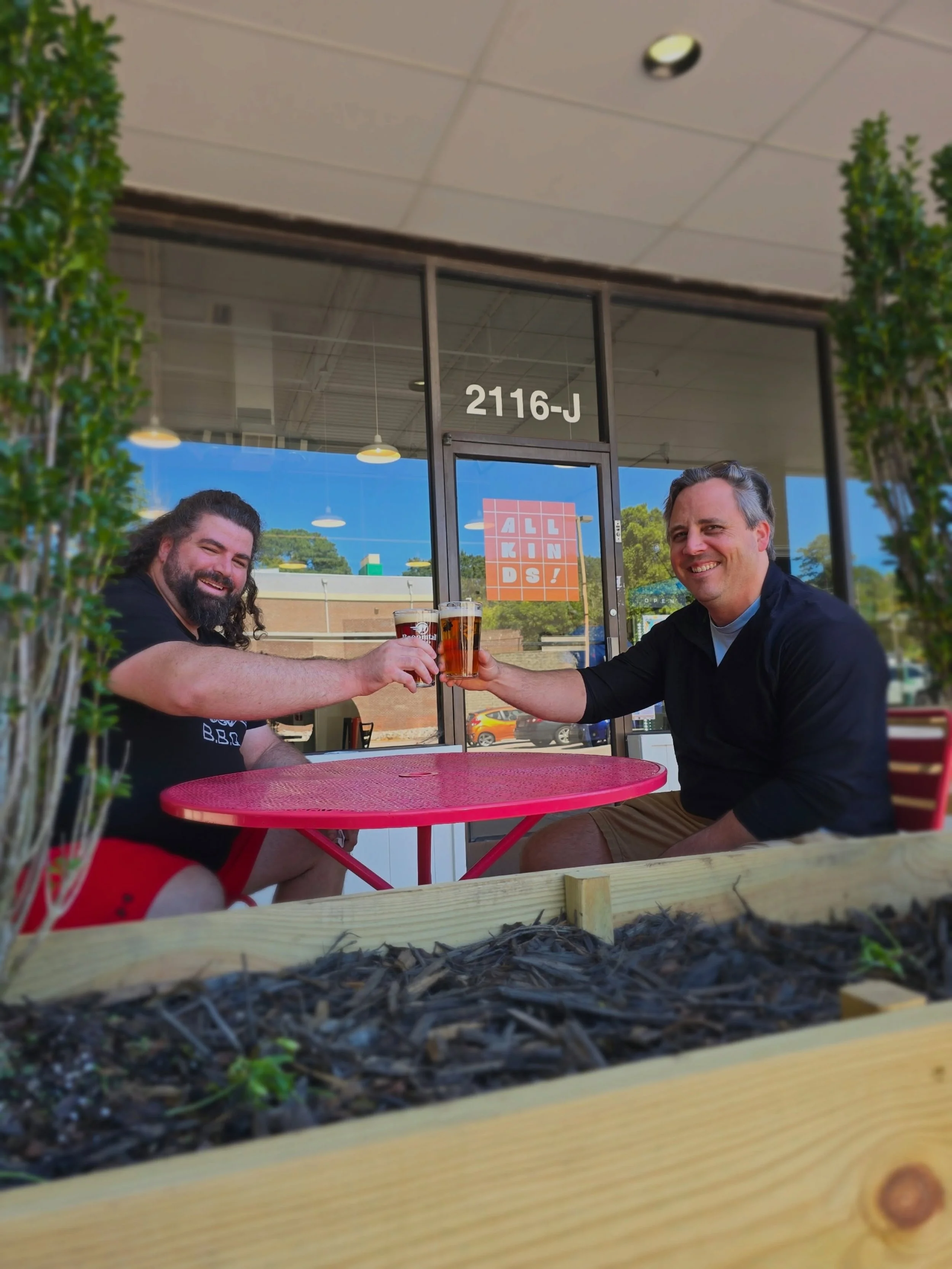 It&rsquo;s porch beer weather! Grab your favorite rad dad (or rad anyone else) and enjoy this quick bit of fall crispiness while it lasts!

Draft beer not your bag? We&rsquo;ve got Prosecco on tap, house wines by the glass, and you can pull and open 