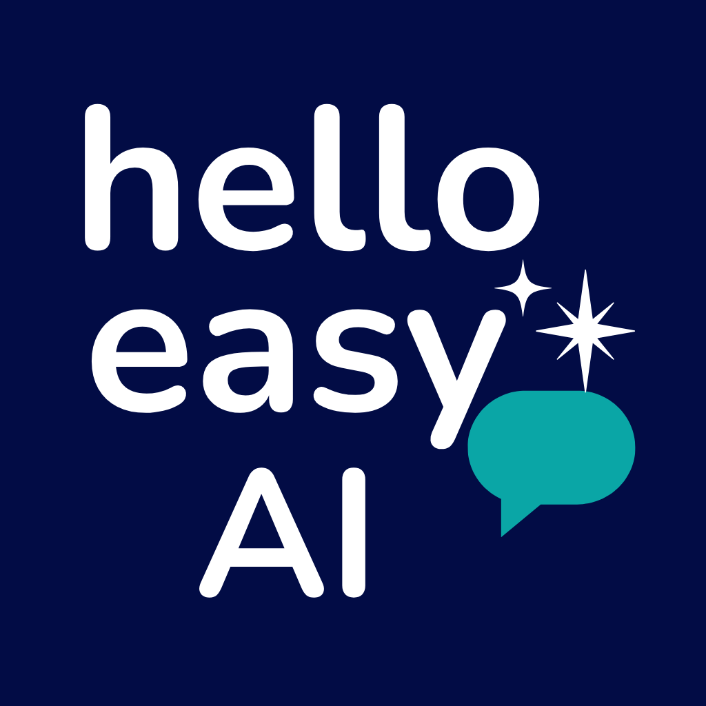 Hello Easy AI website designed by Didier Studio