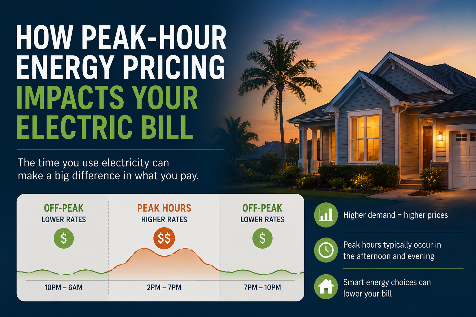 How Peak-Hour Energy Pricing Impacts Your Electric Bill in South Carolina