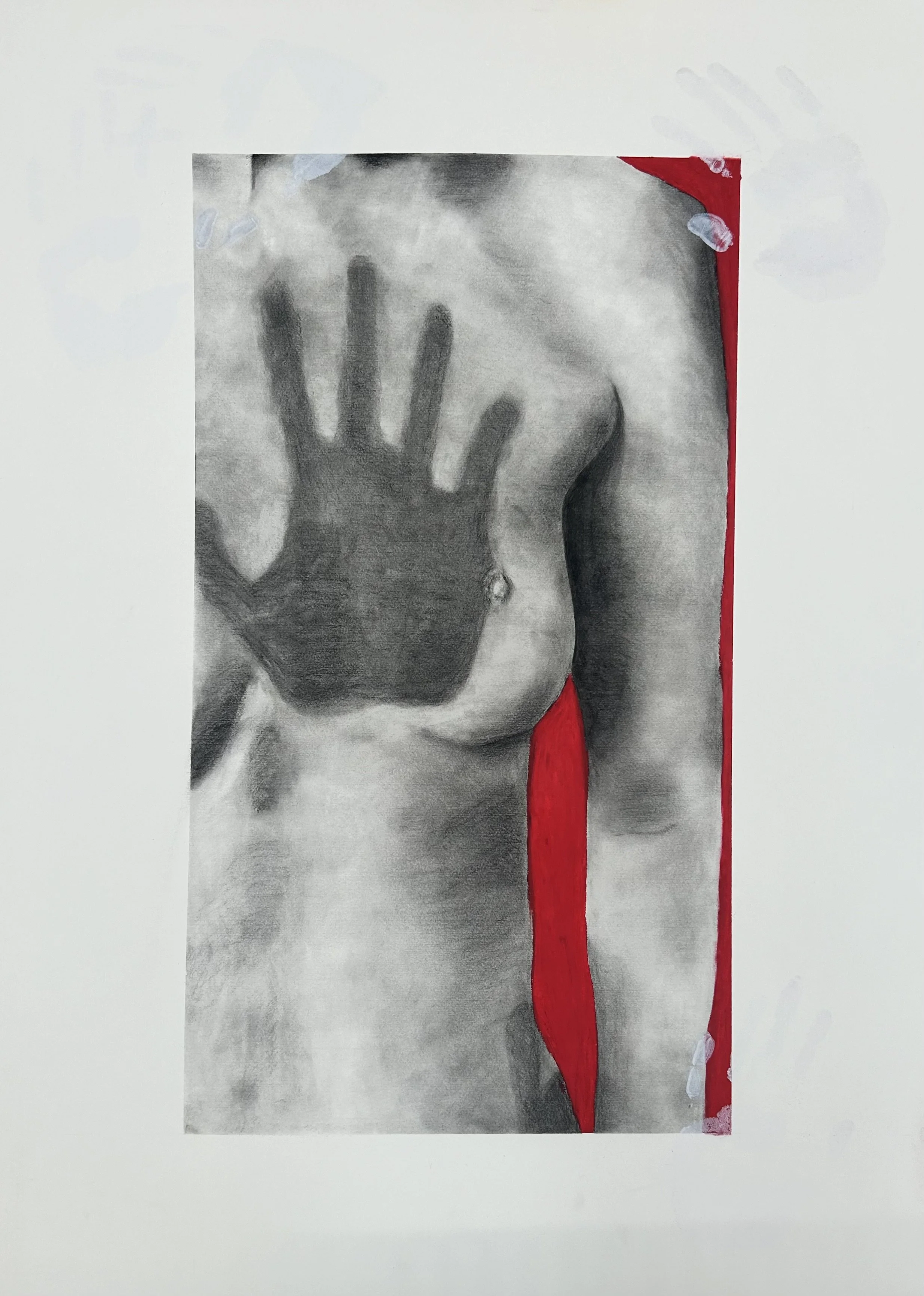 Stunningly Unique (2024)
Ciara L Campbell
Charcoal, oil pastel & acrylic on paper
100cm x 70cm