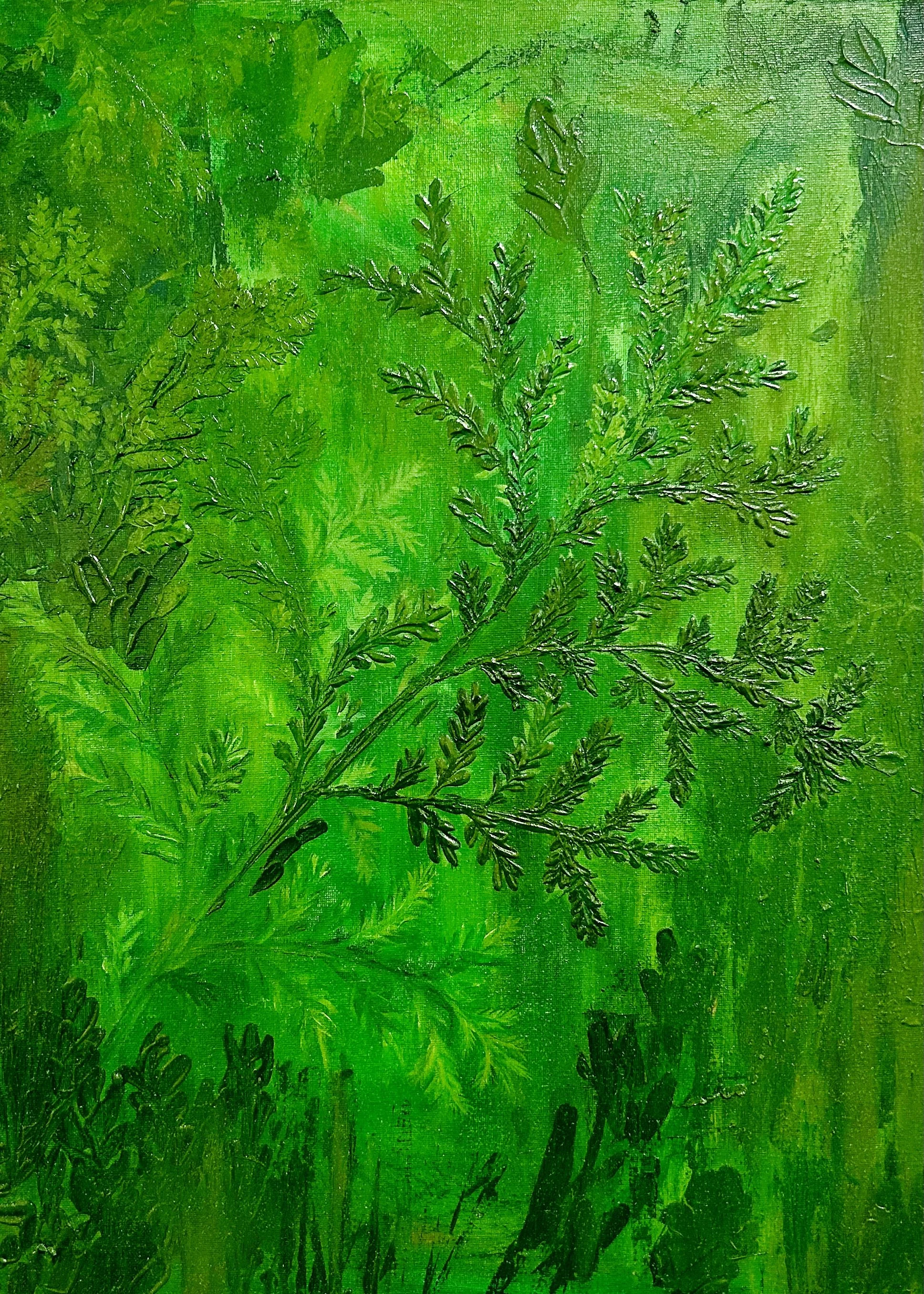 Untitled (Hinoki) - (2024)
Ciara L Campbell
Acrylic on canvas 
80cm x 60cm