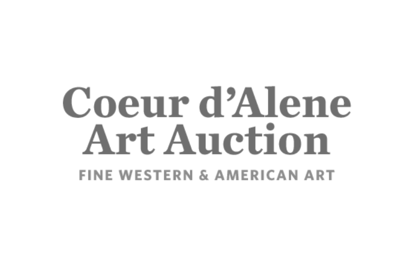 Cowboy & Western Art auction logo reading “Fine Western & American Art”