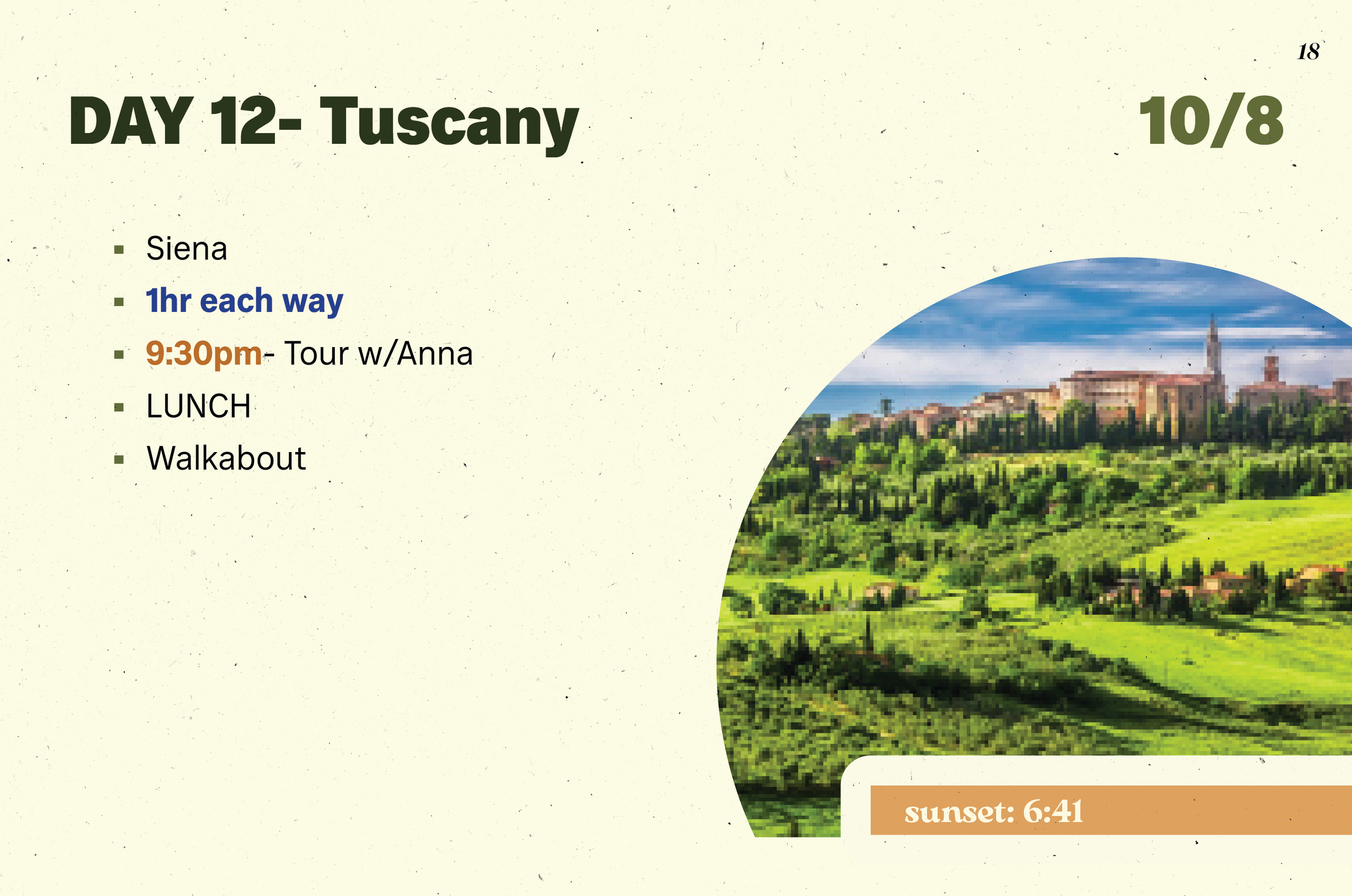 Travel Itinerary Book- Client Info Redacted for Privacy