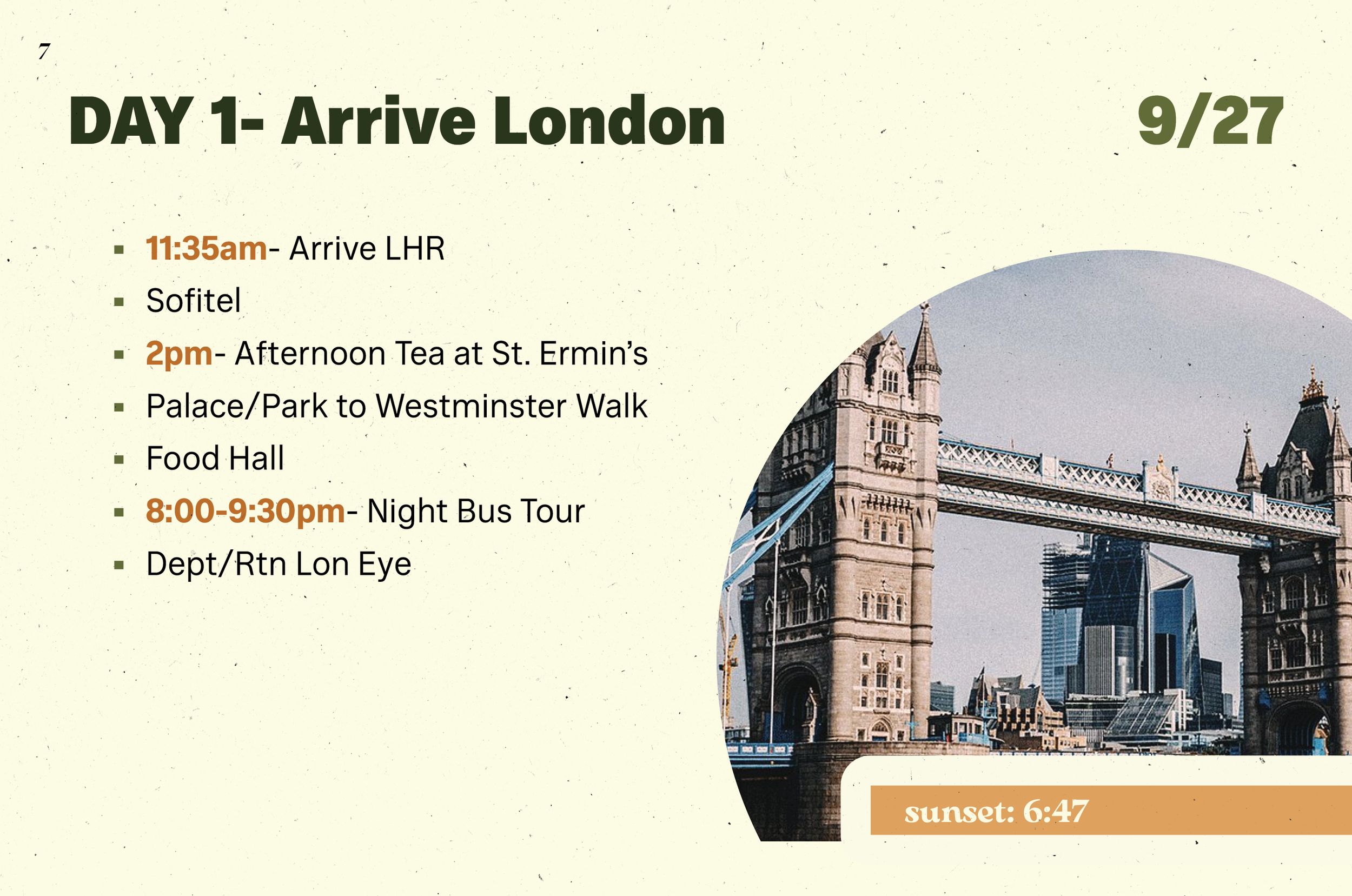 Travel Itinerary Book- Client Info Redacted for Privacy