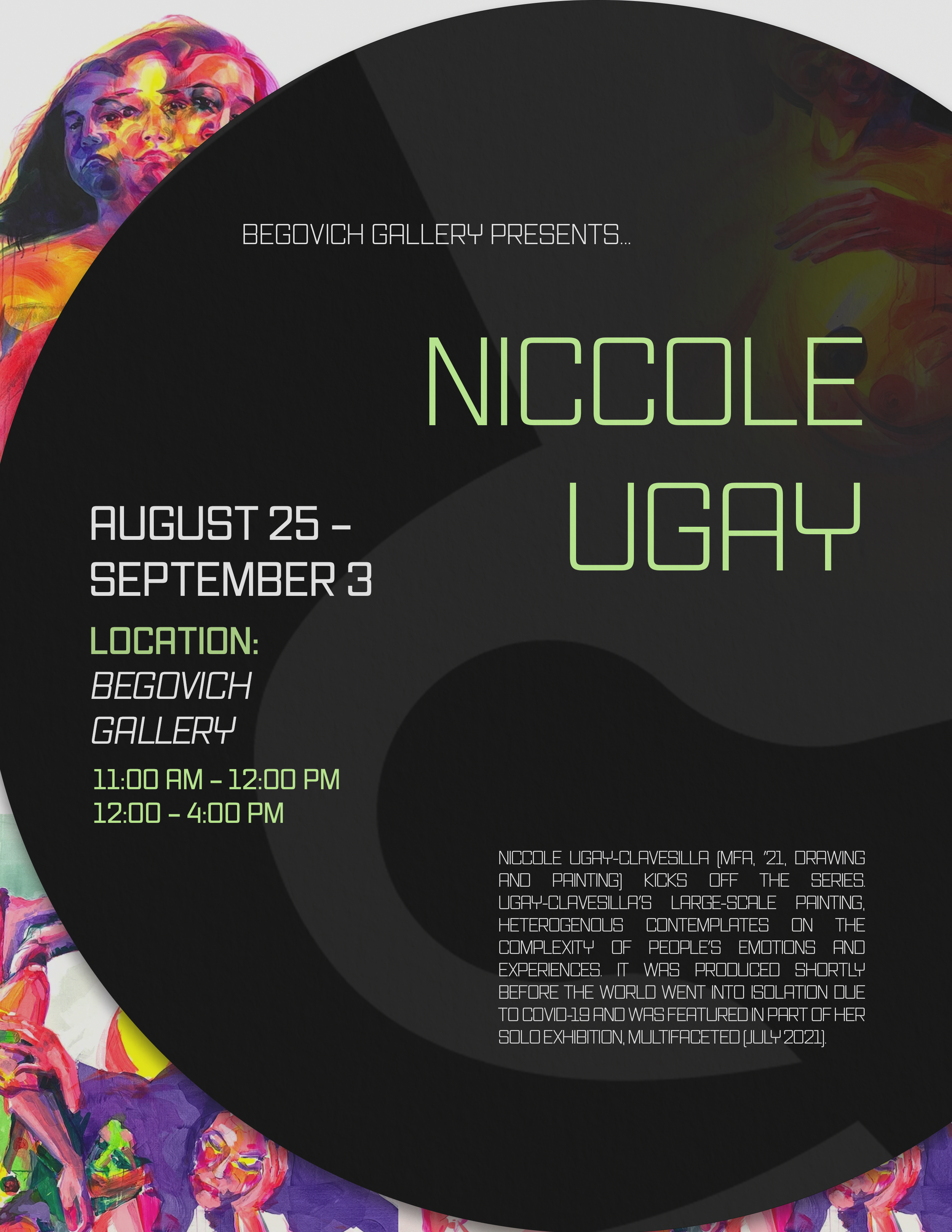 Niccole Uguay's Art Installation at the Begovich Gallery
