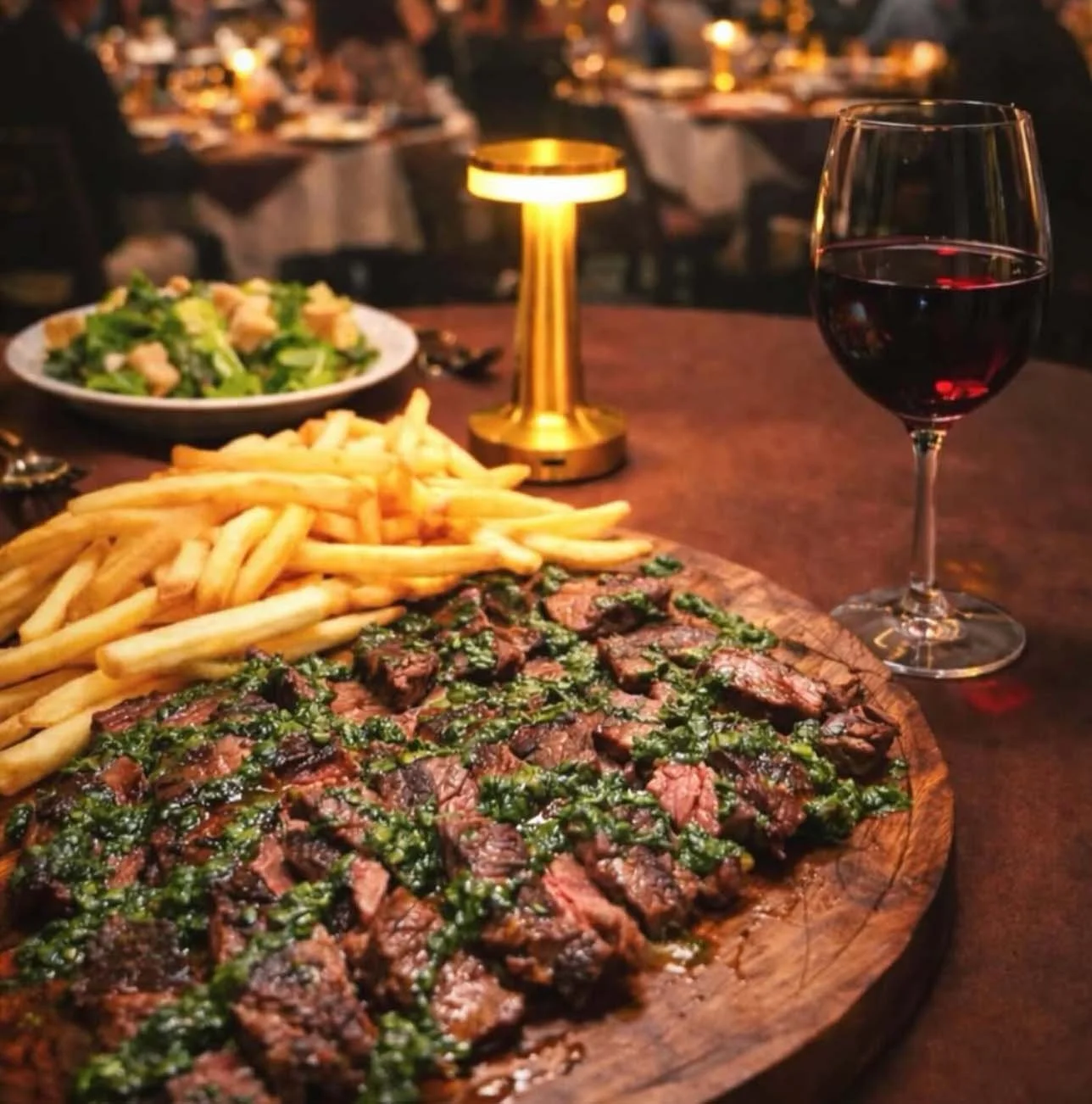 Coachs steak dinner