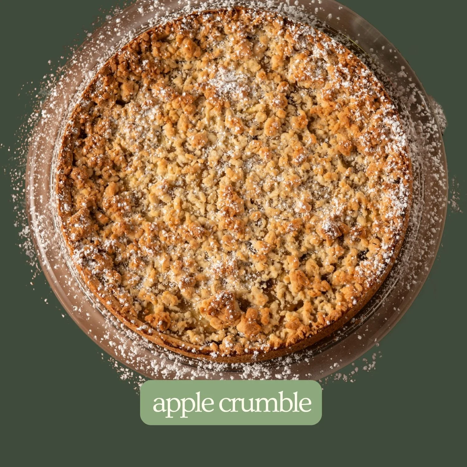 Apple Crumble Pie
