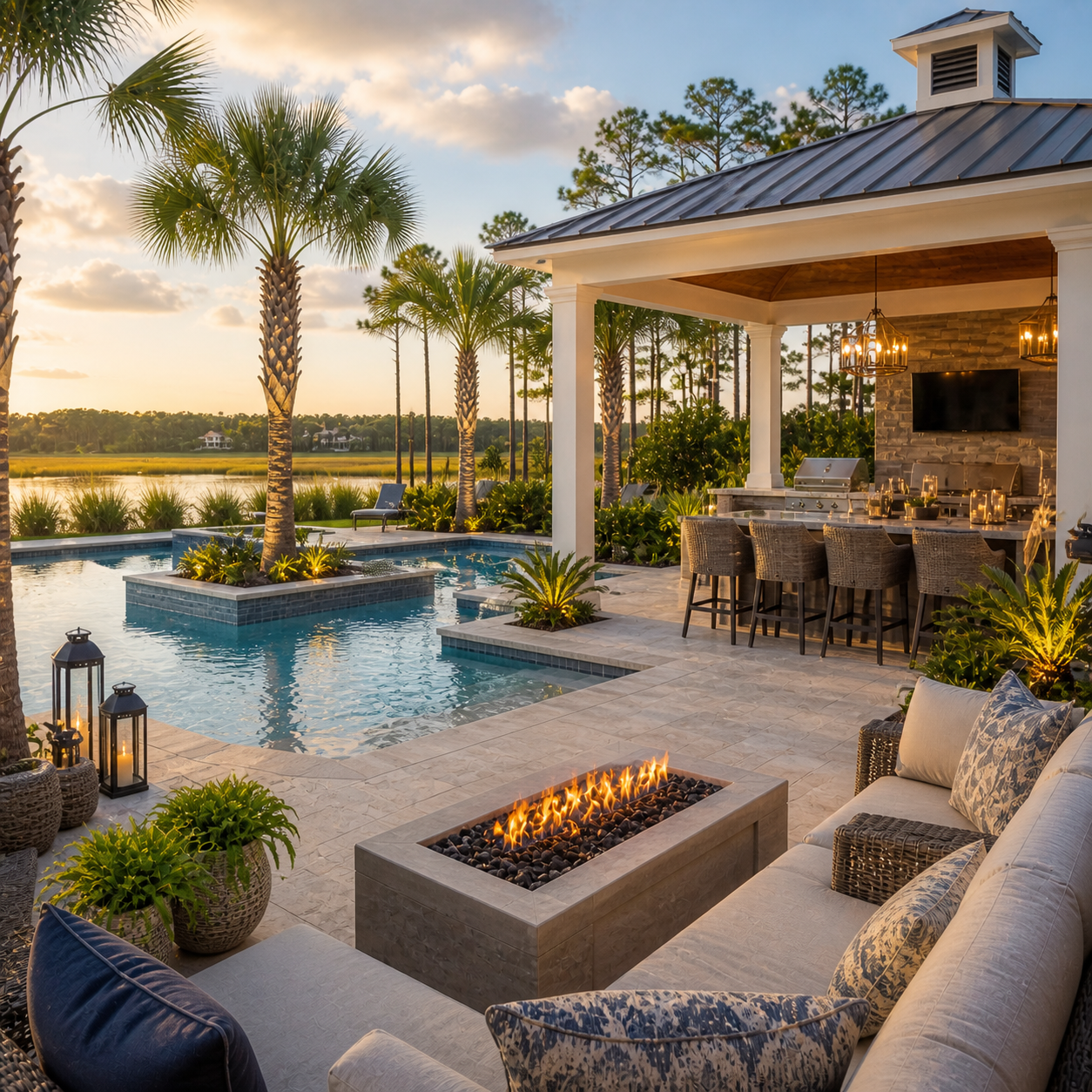 Designing the Perfect Outdoor Living Space in Baldwin County, AL