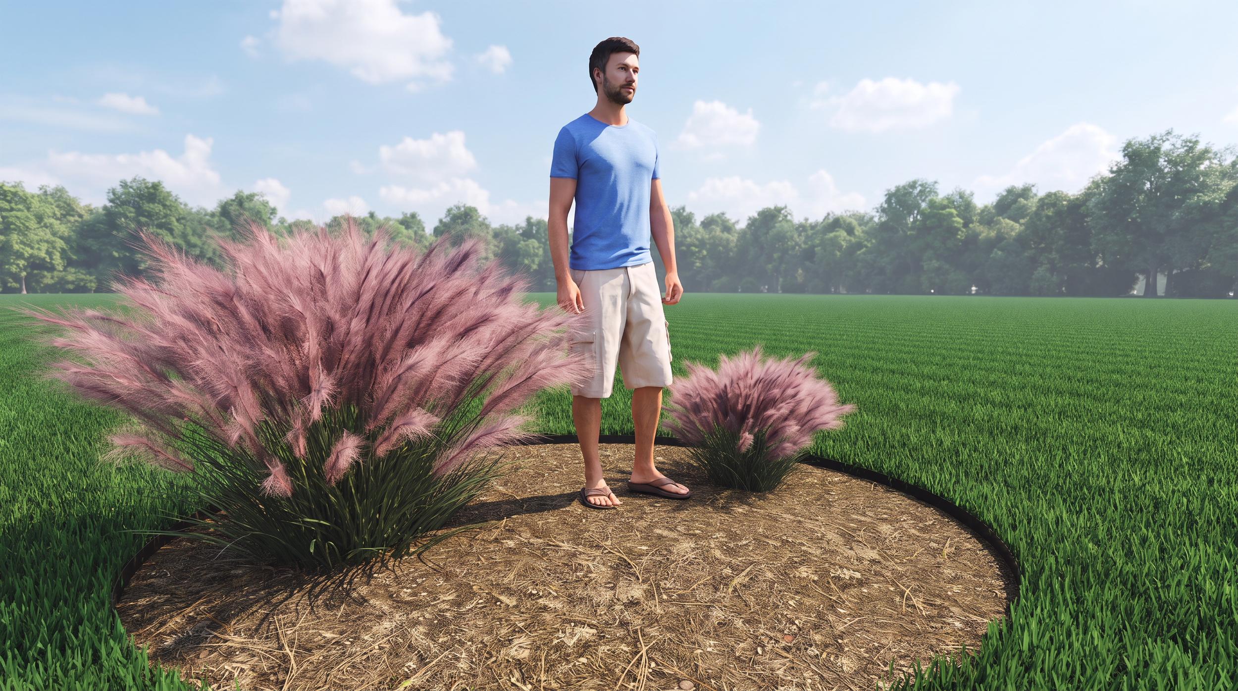 Pink Muhly Grass